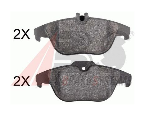 Brake Pad Set, disc brake 37892 ABS, Image 2