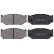 Brake Pad Set, disc brake 37893 ABS, Thumbnail 3