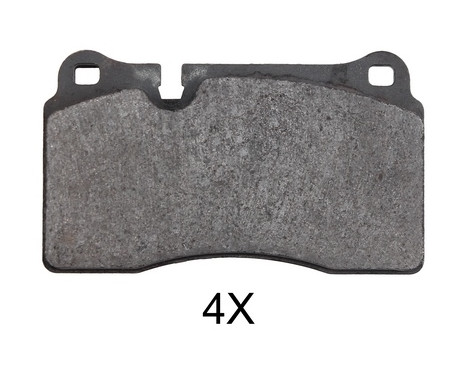 Brake Pad Set, disc brake 37895 ABS