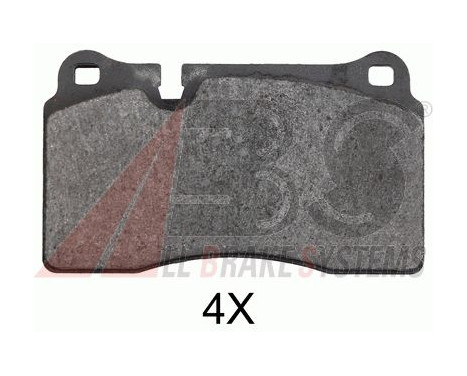 Brake Pad Set, disc brake 37895 ABS, Image 2