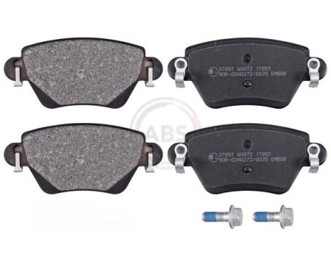 Brake Pad Set, disc brake 37897 ABS, Image 3