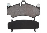 Brake Pad Set, disc brake 37899 ABS
