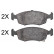 Brake Pad Set, disc brake 37901 ABS