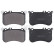 Brake Pad Set, disc brake 37902 ABS, Thumbnail 2