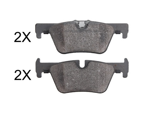 Brake Pad Set, disc brake 37904 ABS