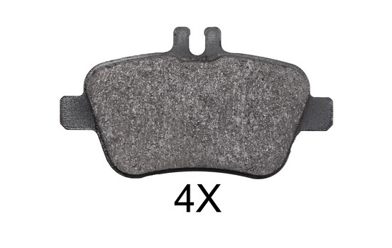 Brake Pad Set, disc brake 37905 ABS