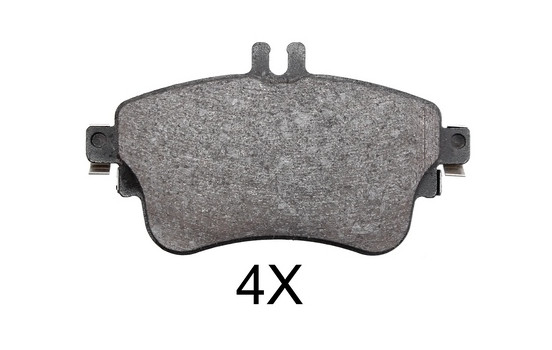 Brake Pad Set, disc brake 37912 ABS