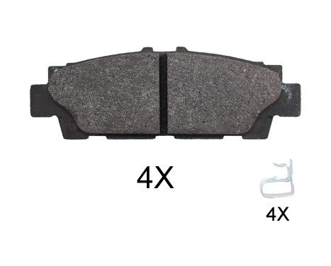 Brake Pad Set, disc brake 37913 ABS