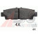 Brake Pad Set, disc brake 37913 ABS, Thumbnail 2