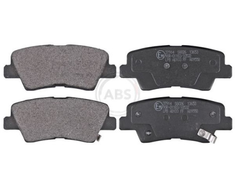 Brake Pad Set, disc brake 37914 ABS, Image 2