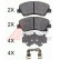 Brake Pad Set, disc brake 37916 ABS, Thumbnail 2