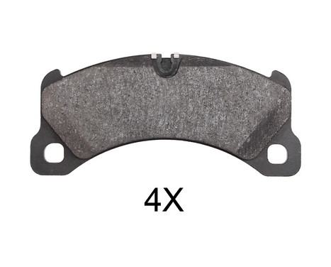 Brake Pad Set, disc brake 37918 ABS