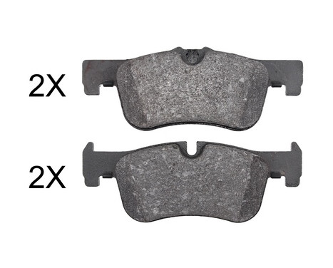 Brake Pad Set, disc brake 37922 ABS