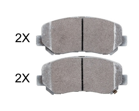 Brake Pad Set, disc brake 37929 ABS