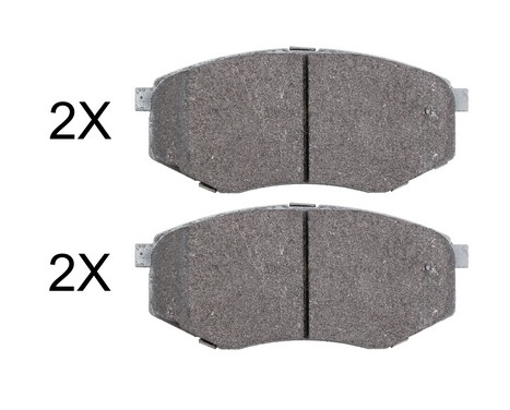 Brake Pad Set, disc brake 37932 ABS