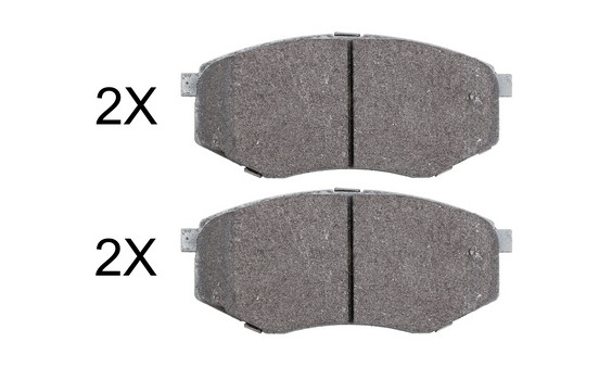 Brake Pad Set, disc brake 37932 ABS
