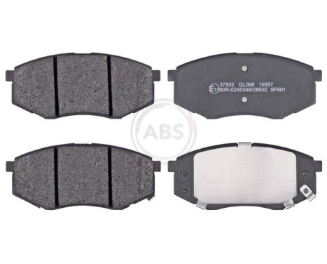 Brake Pad Set, disc brake 37932 ABS, Image 2