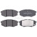 Brake Pad Set, disc brake 37932 ABS, Thumbnail 2