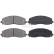 Brake Pad Set, disc brake 37936 ABS, Thumbnail 2