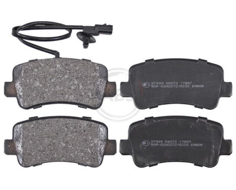 Brake Pad Set, disc brake 37939 ABS