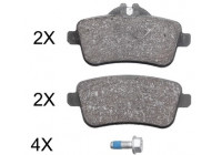 Brake Pad Set, disc brake 37940 ABS