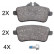 Brake Pad Set, disc brake 37942 ABS