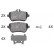 Brake Pad Set, disc brake 37946 ABS