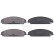 Brake Pad Set, disc brake 37949 ABS, Thumbnail 2