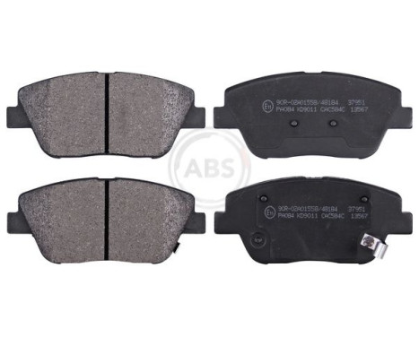 Brake Pad Set, disc brake 37951 ABS, Image 2