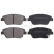 Brake Pad Set, disc brake 37951 ABS, Thumbnail 2