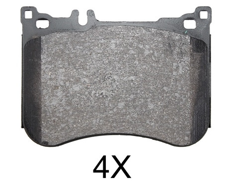 Brake Pad Set, disc brake 37952 ABS