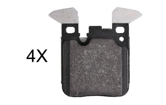 Brake Pad Set, disc brake 37953 ABS