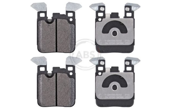 Brake Pad Set, disc brake 37953 ABS, Image 2