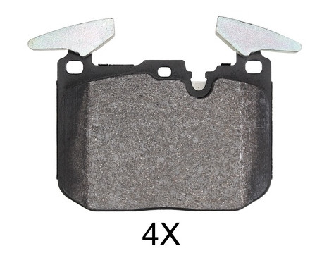 Brake Pad Set, disc brake 37954 ABS