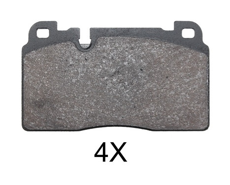 Brake Pad Set, disc brake 37959 ABS