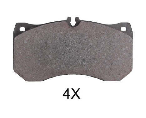 Brake Pad Set, disc brake 37962 ABS