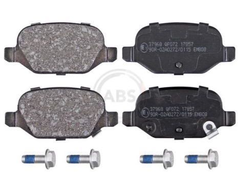 Brake Pad Set, disc brake 37968 ABS, Image 2