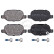 Brake Pad Set, disc brake 37968 ABS, Thumbnail 2