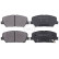 Brake Pad Set, disc brake 37969 ABS, Thumbnail 2