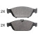 Brake Pad Set, disc brake 37971 ABS