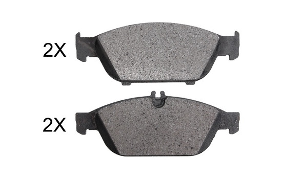 Brake Pad Set, disc brake 37971 ABS