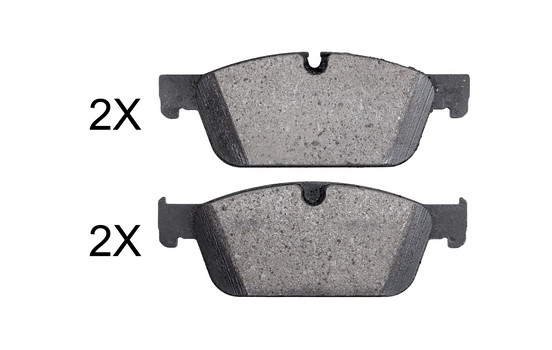 Brake Pad Set, disc brake 37972 ABS
