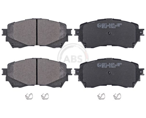 Brake Pad Set, disc brake 37977 ABS, Image 2