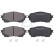 Brake Pad Set, disc brake 37977 ABS, Thumbnail 2