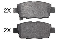Brake Pad Set, disc brake 37979 ABS
