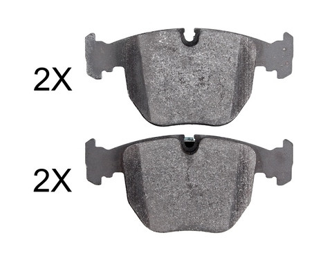 Brake Pad Set, disc brake 37985 ABS
