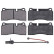 Brake Pad Set, disc brake 37986 ABS, Thumbnail 2