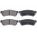 Brake Pad Set, disc brake 37991 ABS, Thumbnail 2