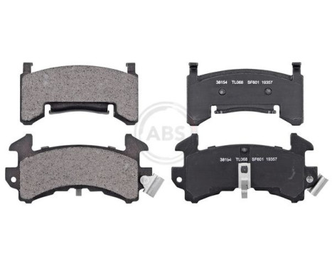 Brake Pad Set, disc brake 38154 ABS, Image 4