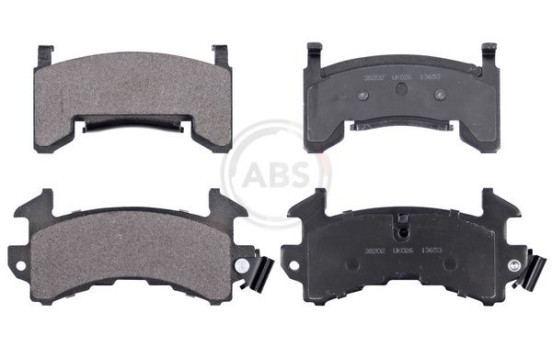 Brake Pad Set, disc brake 38202 ABS, Image 2